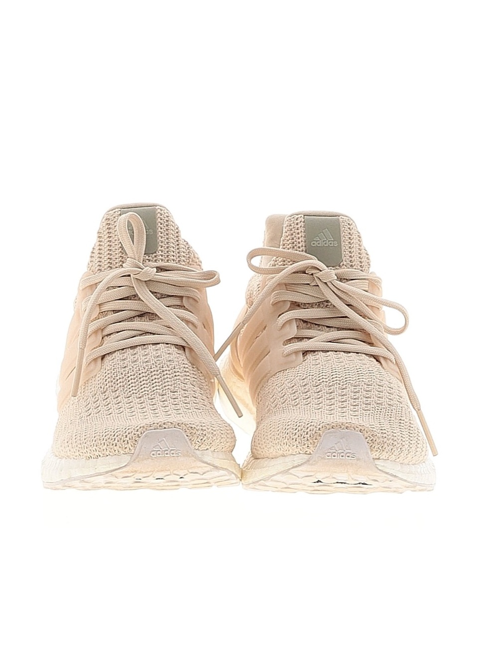 adidas Women's Beige Knit Running Sneakers